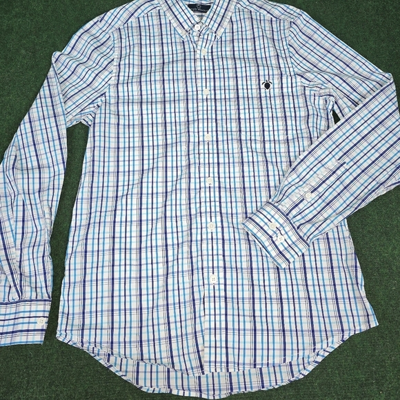 Simply Southern | Live Like a Local Cotton Blend Button Down Plaid Shirt - Picture 15 of 16